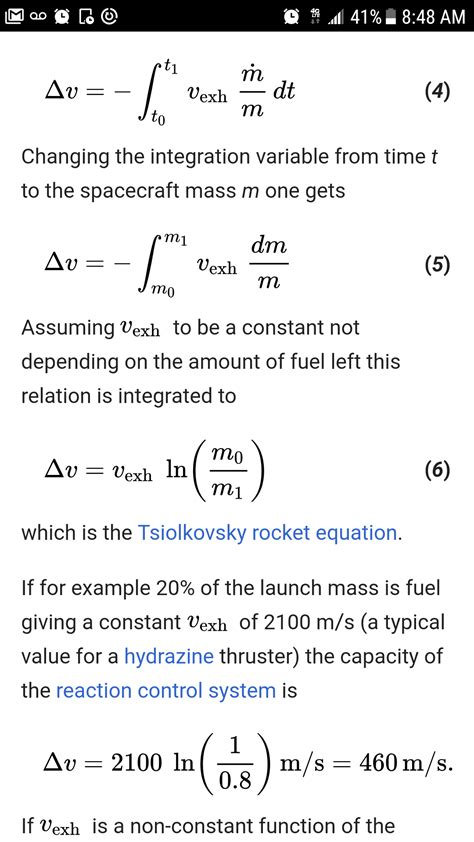 Help me understand Delta-V. So I know it essentially means the amount ...