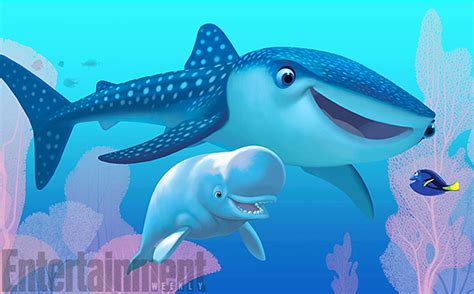 Meet Two New Whales From ‘Finding Dory’ in First Look Photo