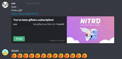 Prank fake discord nitro gift link - schoolsapje