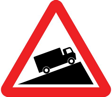 Slow moving vehicle sign - Theory Test