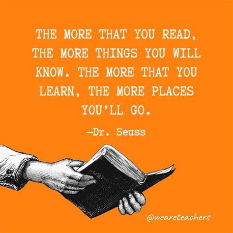 Dr Seuss Quotes The More You Read