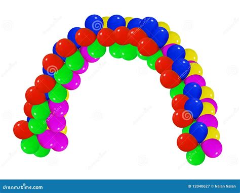 Balloon Arch Royalty Free Stock Photography - Image: 12040627