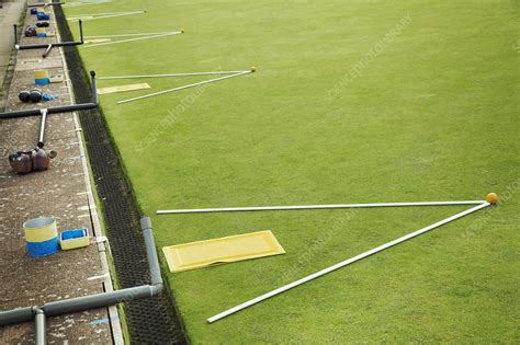 Lawns bowl equipment - Stock Image - F021/2418 - Science Photo Library