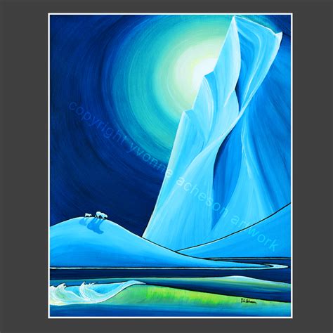 Artic Light – Yvonne Acheson Art