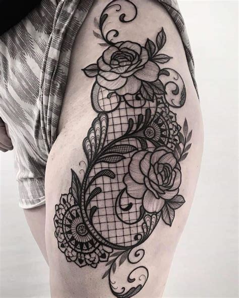 Flower And Lace Tattoo Sleeve | Best Flower Site