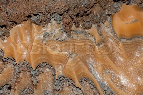 Evaporite formations or salt are ... | Stock image | Colourbox