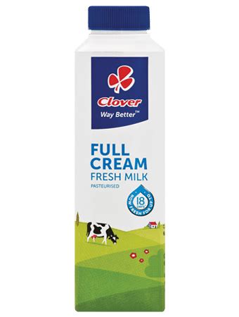 Clover Fresh Full Cream Milk - 500ml | Clover Corporate