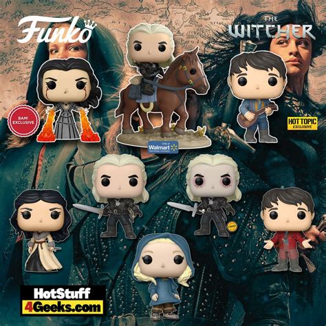 8 NEW Netflix The Witcher Funko Pops! to Collect (2021)