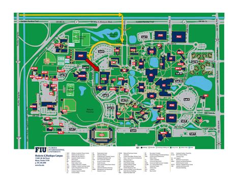 Fiu Modesto Campus Map: Navigating Your Way Through The Campus - Map Of ...