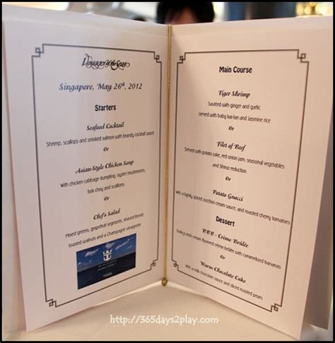 What to eat on Voyager of the Seas Cruise – 365days2play Fun, Food & Family