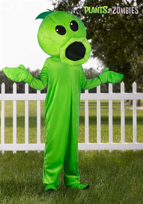 Child Plants Vs Zombies Peashooter Costume