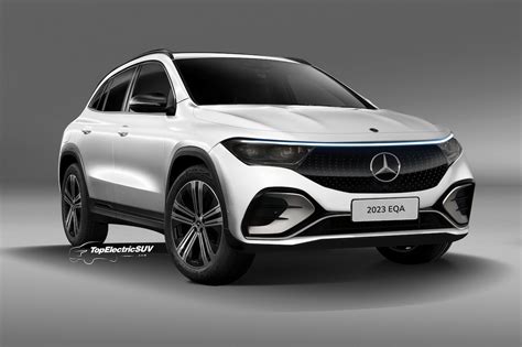 Facelifted 2023 Mercedes-Benz EQA Unveiled in Digital Rendering