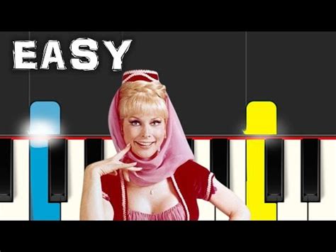 I Dream of Jeannie theme song - EASY piano - YouTube