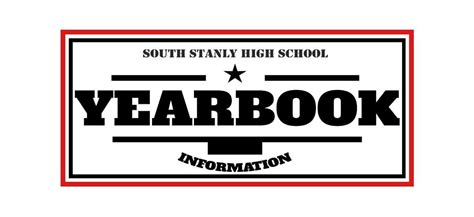 Yearbook Information | South Stanly High School