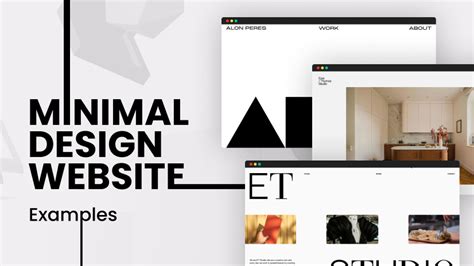 33 Truly Minimal Design Website Examples