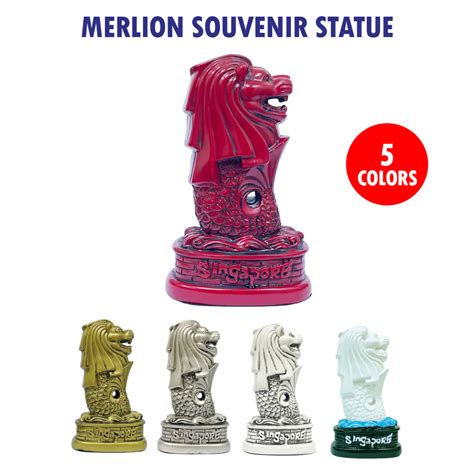 [SG Ready Stock] Merlion Statue*Matt Color*Singapore Souvenir | Shopee ...