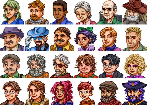 Stardew Valley Characters, Stardew Valley Player by kardiology on ...