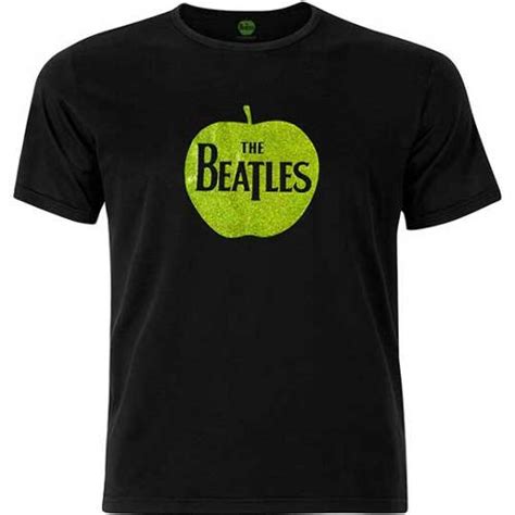 BEATLES APPLE LOGO (SPARKLE GEL) TEE [5358] - $25.00 : Beatles Gifts ...