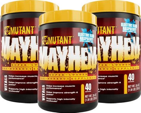 Mutant Mayhem Pre Workout Review - SupplementTester