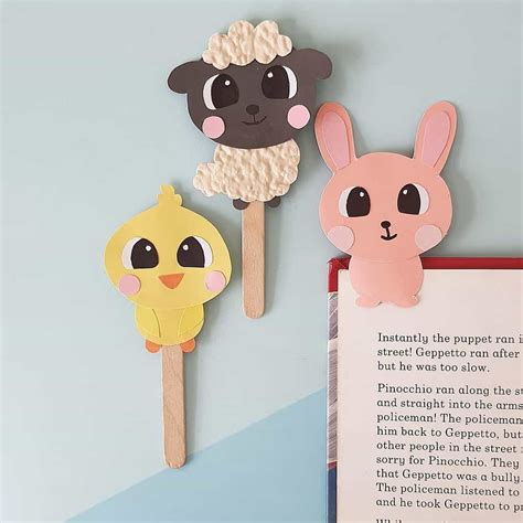 Animals Bookmarks Craft