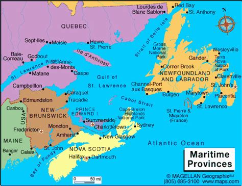 Map Of Maritimes Provinces Canada | secretmuseum