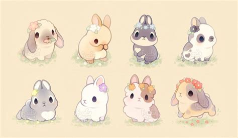 Cute Kawaii Animal Drawings