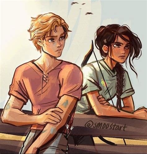 Peeta Mellark and Katniss Everdeen Fanart | Los juegos del hambre ...