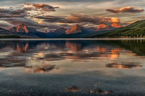 Lake McDonald Sunset Photograph by Philip Kuntz - Pixels