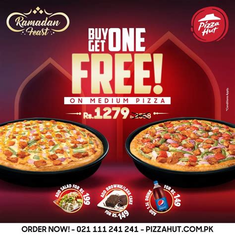 Pizza Hut Ramadan Deals 2023 - MENU