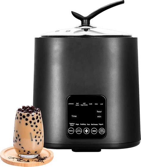 Commercial Fully Automatic Pearl Pot,9L Milk Tea Boba Pot Cooker,Milk ...