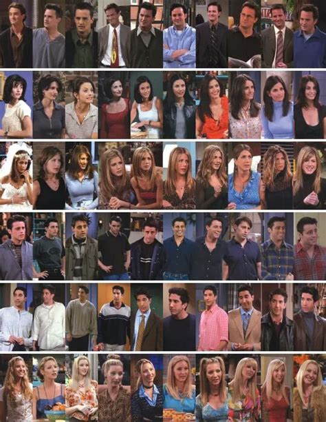 Friends from season 1 to season 10 - Friends Photo (40420387) - Fanpop