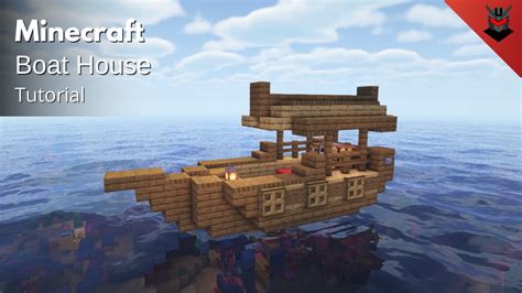 Minecraft: How to Build a Boat House | Small Boat (Tutorial) - YouTube