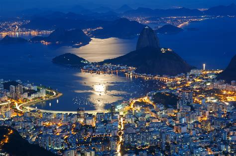 HD Wallpaper: Rio de Janeiro's Stunning Nightscape