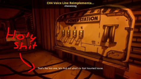 CH4 Voice Line Reimplementation (Outdated) [Bendy And The Ink Machine ...