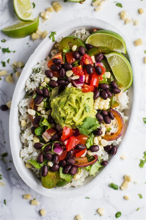 Chipotle Inspired Vegan Burrito Bowl | B. Britnell