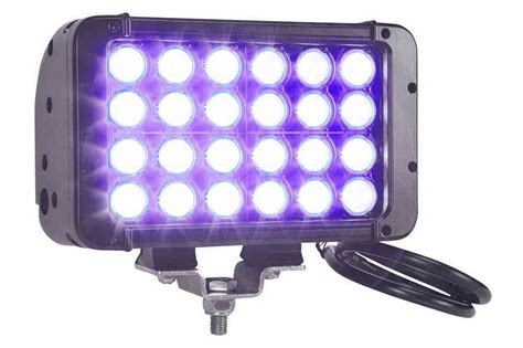 Larson Electronics - 120 Watt Ultraviolet LED Light Emitter - 24 UV ...