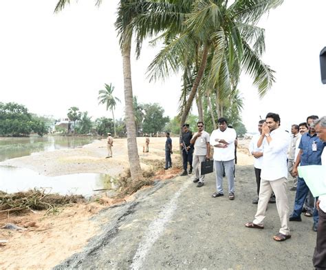 Cyclone Michaung: Andhra CM Jagan conducts aerial survey of Tirupati to ...