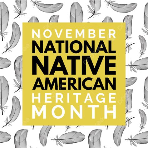 November National Native American Heritage Month Poster Template ...