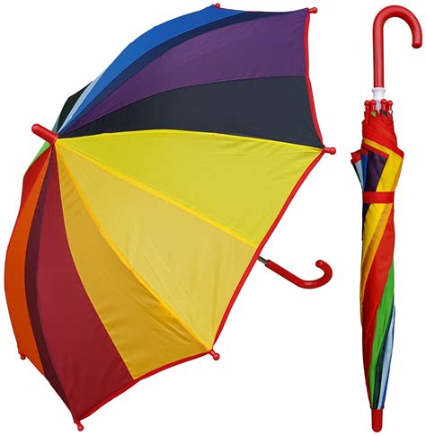 Buy Wholesale Children's Rainbow Panel Umbrella | Umbrellabazaar.Com ...