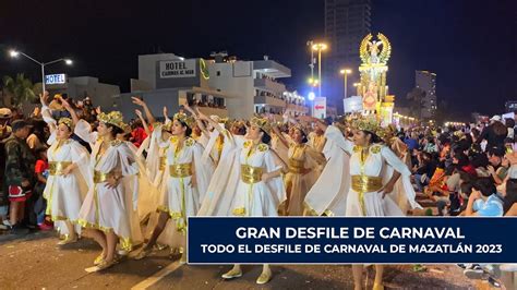 Desfile Carnaval Mazatlán 2023 [Completo 4k] - YouTube