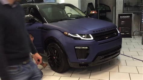 Range Rover Evoque Matte - YouTube