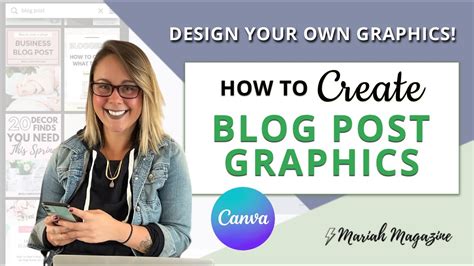 How to Create Blog Post Graphics | Design Custom Blog Post Graphics in ...