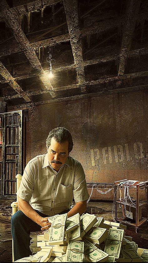 Download Pablo Escobar And Money Wallpaper | Wallpapers.com