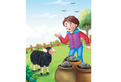 Baa, Baa, Black Sheep | Nursery Rhyme For Kids With Lyrics