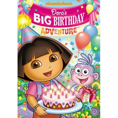 Dora The Explorer: Dora's Big Birthday Adventure (DVD) - Walmart.com