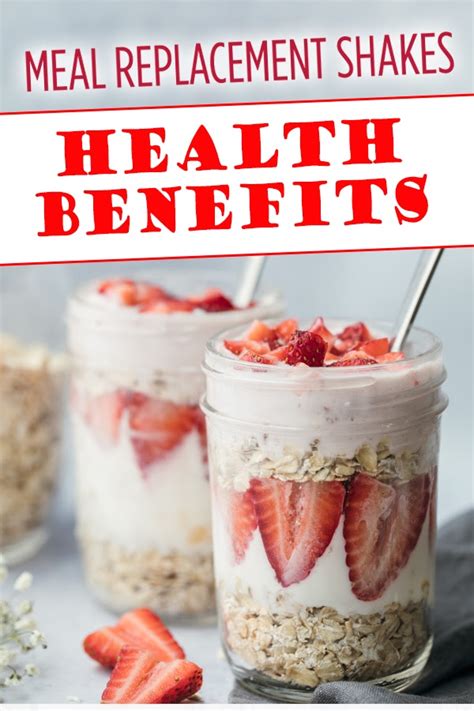 Meal Replacement Shakes Health Benefits - NewStartForMe