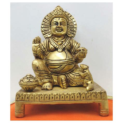 Home & Living Home Décor Statues Handmade Kuber Statue Indian God ...