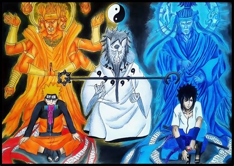 Six Paths Naruto Fan Art