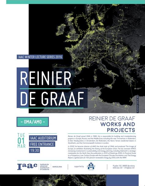 Reinier de Graaf > Winter Lecture Series 2016 – IAAC Blog