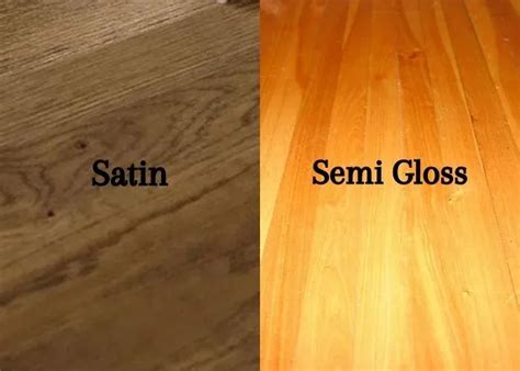 Satin vs Semi Gloss Polyurethane Finish [Battle of Sheens]